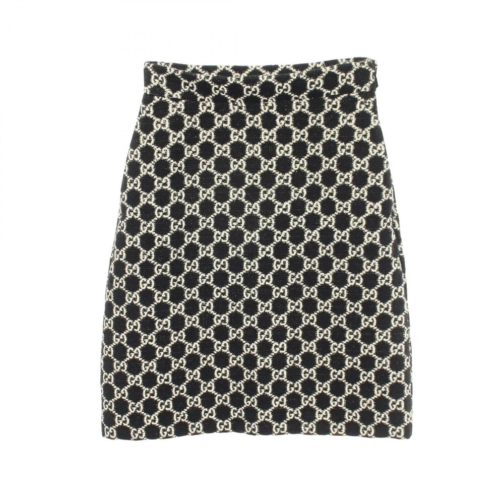 Gucci Gg Pattern A Line Tweed Skirt #328480G43B